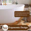 Baignoires de trempage autoportantes 63 po