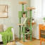 Grand arbre à chat avec appartement, hamac et balle jouet-580195058