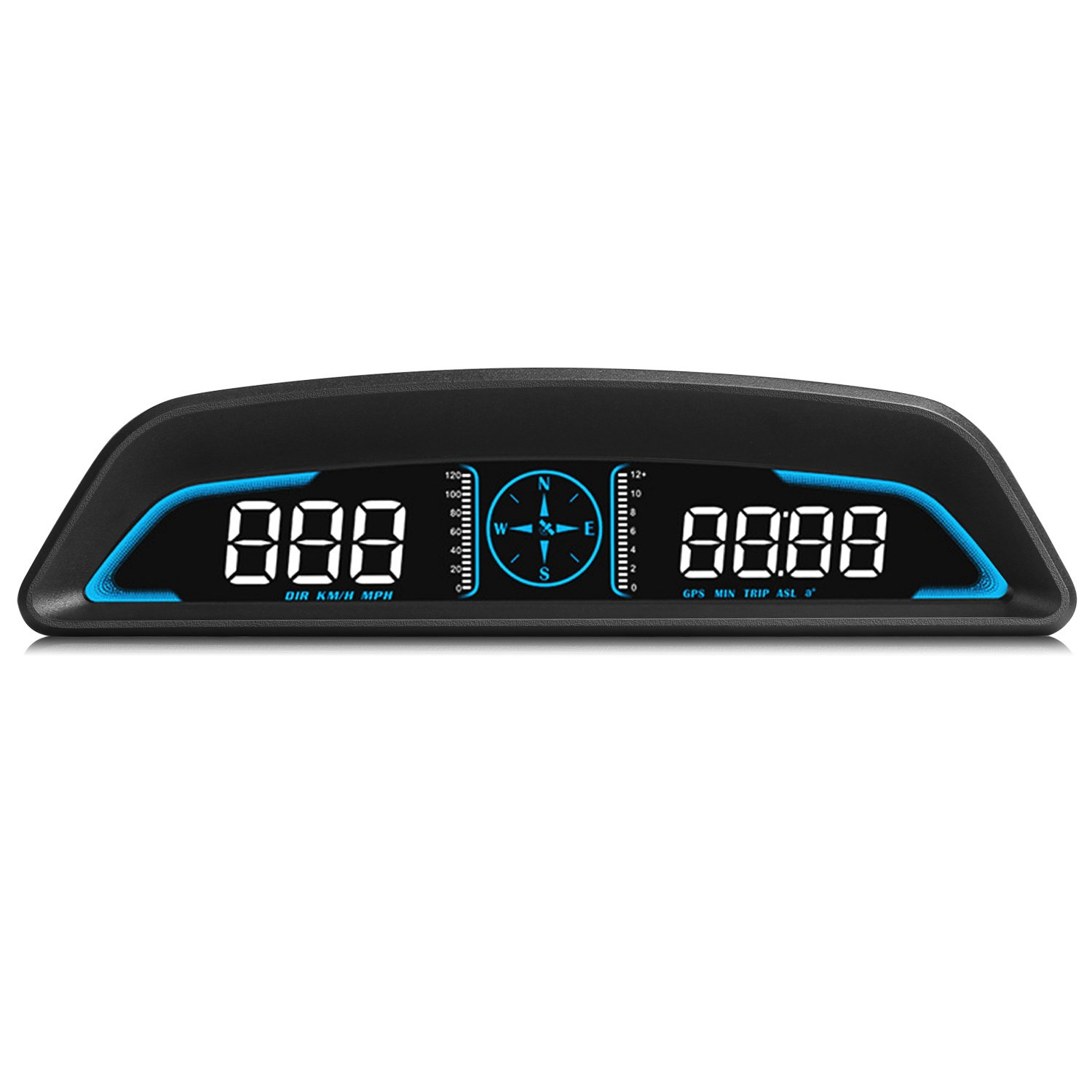 Edge Collections Universal Car HUD GPS Head Up Display Speedometer ...