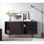 Buffet Mid-Century ou meuble télé avec rangement pour la cuisine du salon