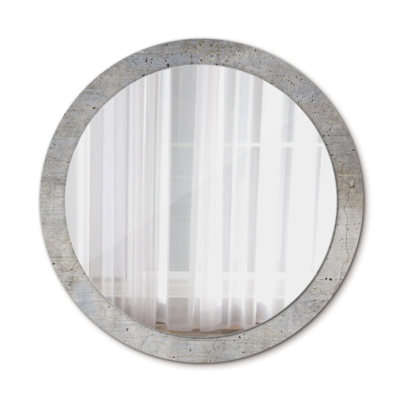 Huldar Glass Flat Wall Mirror