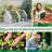 6' X 3' X 3' Portable Mini Greenhouse Outdoor Garden With Large Zipper Doors And Water/UV PE Cover-125438537