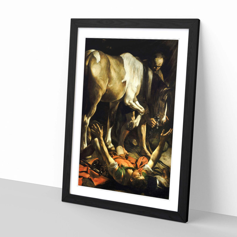 Caravaggio - Single Picture Frame Painting, Black