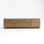70 Inch Modern Solid Wood Tv Stand With 3D Geometric Textured Doors