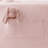 Pink Twin Upholstered Platform Bed with Rabbit Ear Headboard, Safety Rail & Pocket, Boucle Fabric-1004568549-1005955841