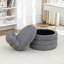 Chaise d'appoint rembourrée avec rangement-1910733943