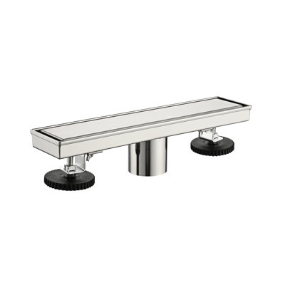 Linear Shower Drain With Leveling Feet