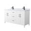 Meuble-lavabo double avec plateau en marbre Elan-99460084-99460087-124985084