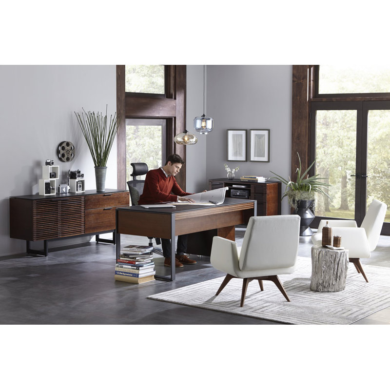 Corridor Writing Desk, Chocolate Stained Walnut