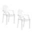Chaise de patio empilable en acrylique Culloden