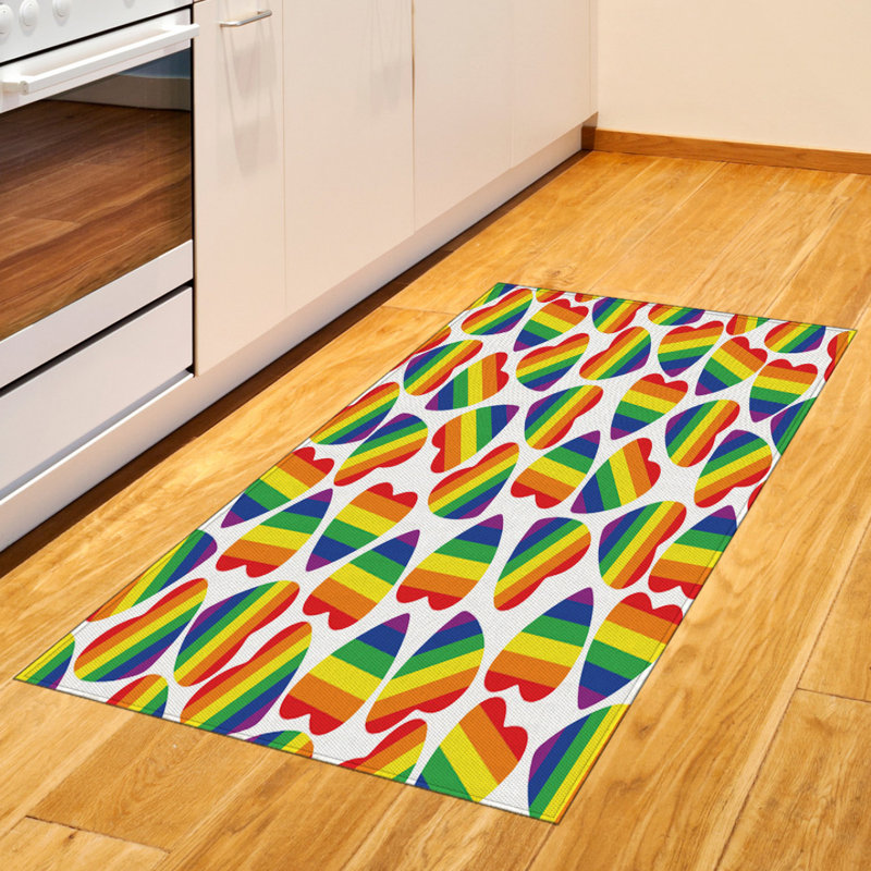 Pride High Density Long Fiber Poly Threads Decorative Area Rug Carpet, Rectangle 2'7" x 5'