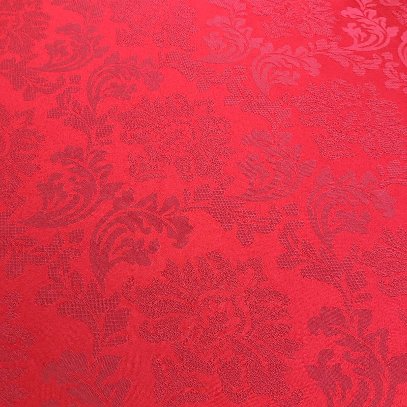 Newbill Damask Cotton Blend Round Tablecloth