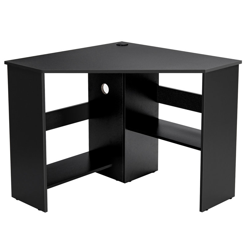 Baleigh Corner Computer Desk, Black