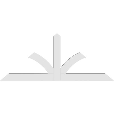 Support pour pignon en PVC de qualité architecturale Richland