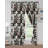 Microfiber Semi Sheer Curtain Pair