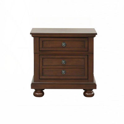 Dark Cherry Nightstand