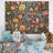 Coral Marine Treasures Pattern - Coral On Wood Print-729168731