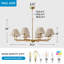 Lustre 37 lumières style bohémien 37 pouces -1906672496
