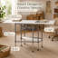 Hauteur de la table de découpe pliable en tissu avec plateau quadrillé
