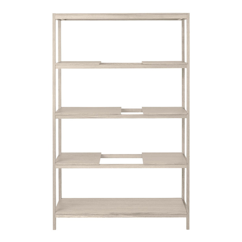 SUKOYA Bookcase, (5 Shelves) 67"H x 41.4"W x 15.8"D, White