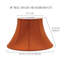 Abat-jour cloche Dupioni Pure Silk-879528305-879528307