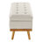 Boyu Polyester Blend Upholstered Storage Bench-2142374504