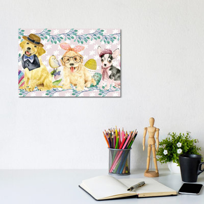 " Easter Pups Collection D " Painting