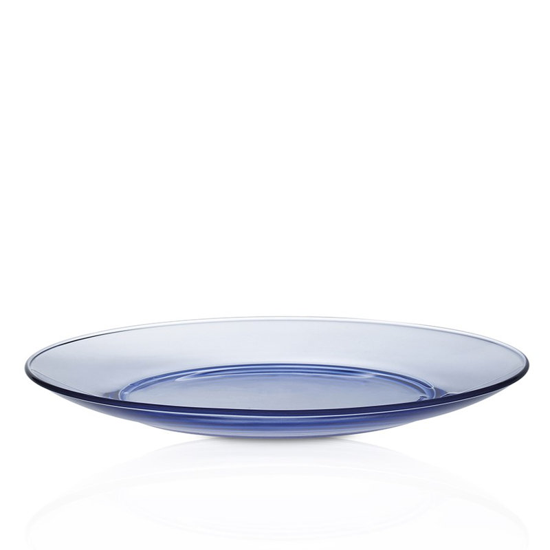 Assiette plate 9 po Duralex Lys, Bleu
