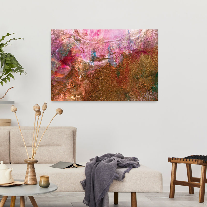 Sweet Sweet Bronze, art contemporain abstrait, H 36 po x l 24 po