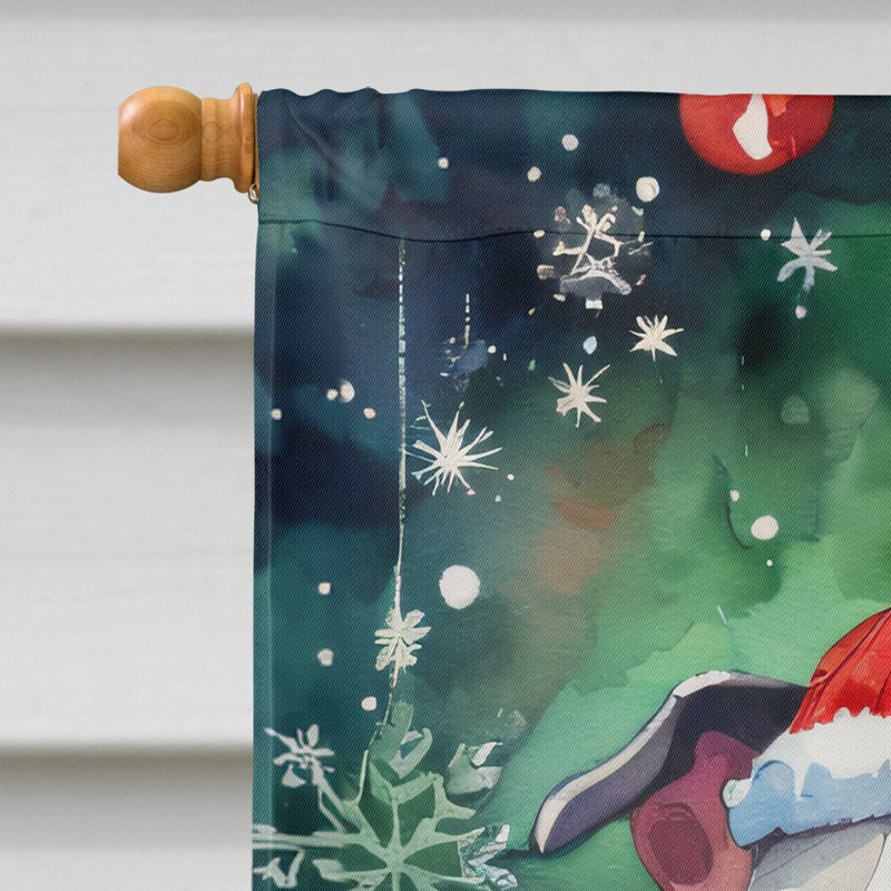 Double Sided Polyester Christmas, 40'' H x 28'' W