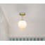 Plafonnier semi-encastré 1 lumière Andren-1115016047