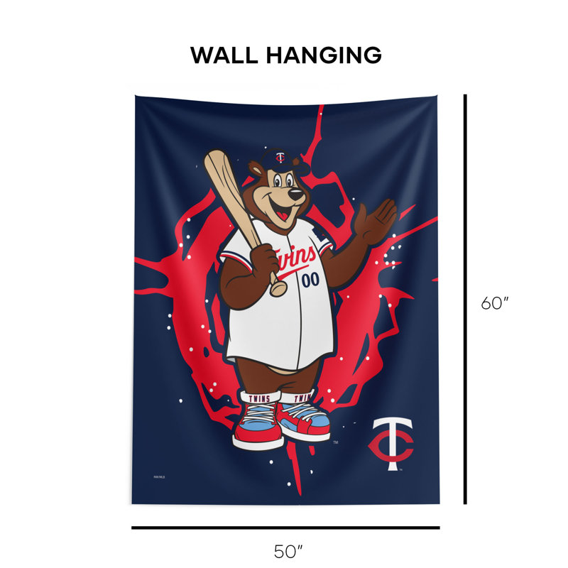 Polyester Wall Decor on Wall Hanging, 50" H x 60" W x 0.50" D