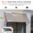 Kozyard Adjustable Door Window Awning – 4-Level Tilt, 95" W × 43 1/2" Sloped Panel, Adjustable Projection 31"–42", Aluminum Frame & Metal Canopy, All-Weather Rain, Snow & UV Protection (Khaki)-126287881-126287880