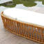 Chaise de plage d'extérieur inclinable pour l'extérieur