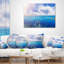 Oreiller seascape sel lake under clouds-29460561-29488383