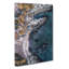 Coastline of Sweden - Wrapped Canvas-61850620