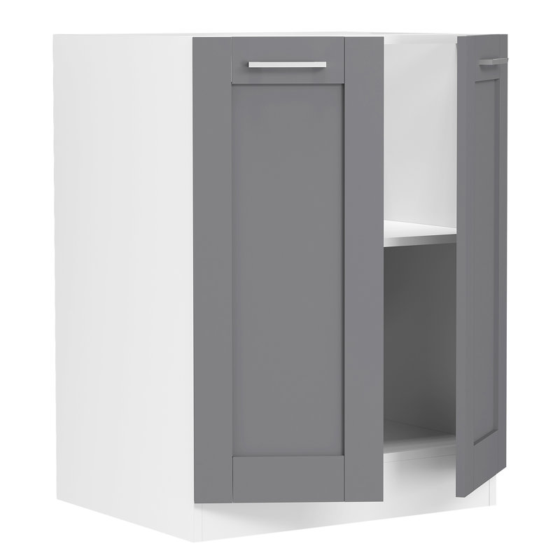 Alanis Wardrobe, White/Anthracite