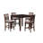 4 - Person Solid Wood Top Four Leg Base Dining Set