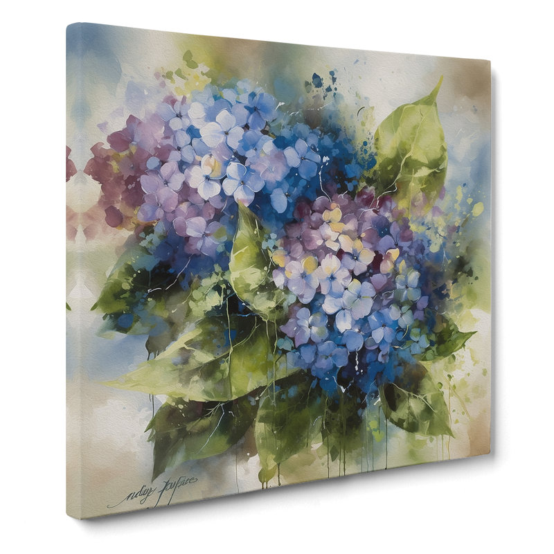 Hydrangea Floral Art - Print