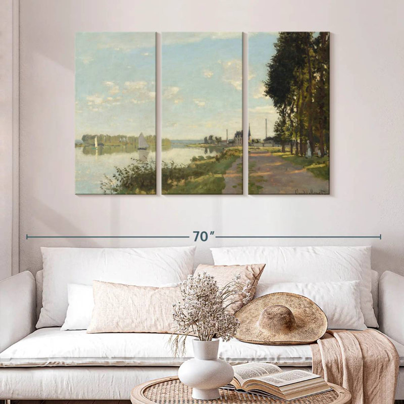 Syd Argenteuil 1872, 32" H x 50" W