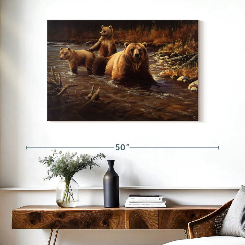 Brampt The Bathers, 26" H x 39" W