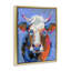 "Bold Paint Strokes Cow", art mural sur toile par Victoria Barnes-1261317715-1272309598