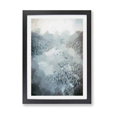 Forest in Winter - Framed Print