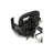 Backed Adjustable Height Ergonomic Lab Stool with Footring Wheels