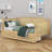 Traditional Rattan Daybed with Storage Drawers-799102212