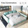 U shaped Modular Sectional Grey Sectional Sofa with Chaise