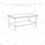 Table basse d'extérieur en osier 2 couches-7022931