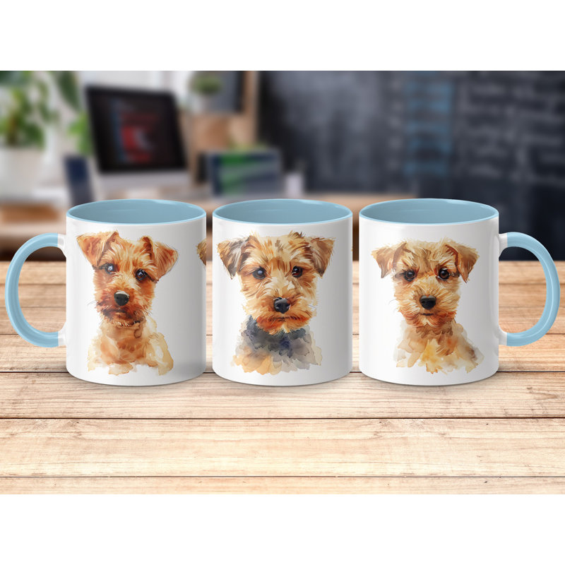 Mug, 3, Light Blue