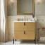 Meuble-lavabo 30 po avec lavabo en céramique-130023696