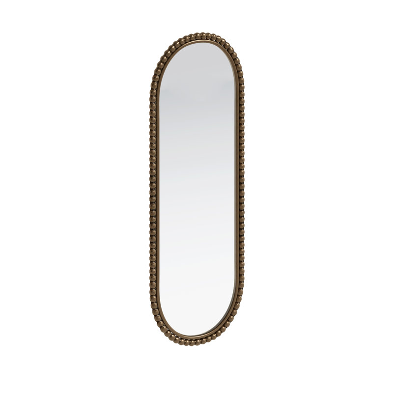 Miroir rétro Iron Art, Doré